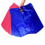 100-pack Large Pink/Blue  Plastic Bags 16'' x 18'' , 2 mil Thick,