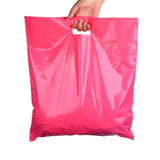 100-pack Large Pink/Blue  Plastic Bags 16'' x 18'' , 2 mil Thick,